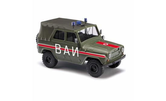 Busch 52116 UAZ 469, WAI Militär-Verkehrs - Vorbestellung 1:87