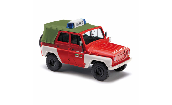 Busch 52119 UAZ 469, FW Ebersbrunn - Vorbestellung 1:87