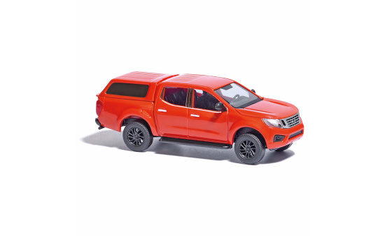 Busch 53707 Nissan Navara/Hardtop, Rot - Vorbestellung 1:87