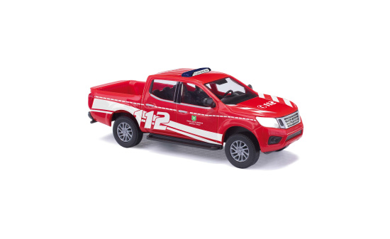 Busch 53722 Nissan Navara, Feuerwehr Saal - Vorbestellung 1:87