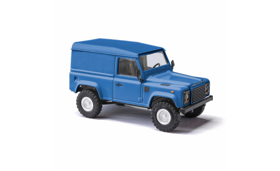 Busch 54350 Land Rover Def.90 Kasten blau - Vorbestellung 1:87