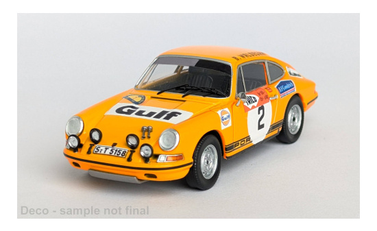 Trofeu TRODSN-237 Porsche 911S - Rally Schweden - B.Waldegaard - L.Helmer 1:43