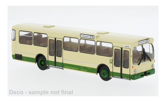 Brekina BRE50803 Mercedes O 305 Stadtbus - Stadtwerke Bonn 1:87