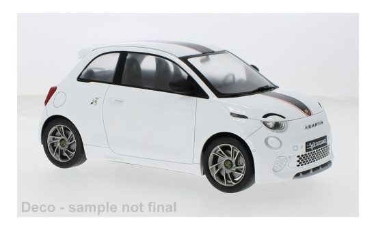 MCG MCG18497 Fiat 500e Abarth - weiss 1:18