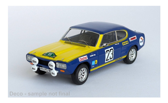 Trofeu TRODSN-241 Ford Capri 2600 - Rallye Bavaria - W.Röhrl - H.Marecek 1:43