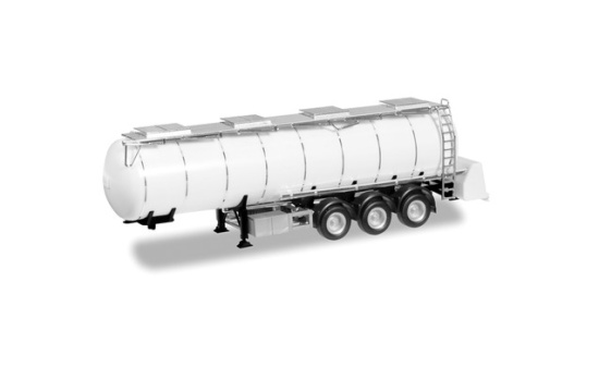 Herpa 076463-003 Lebensmitteltankauflieger Feldbinder 32m³, 3achs, weiß 1:87