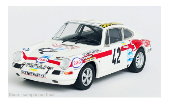 Trofeu TRODSN-255 Porsche 911 S - 24h Le Mans - J.Mesange 1:43