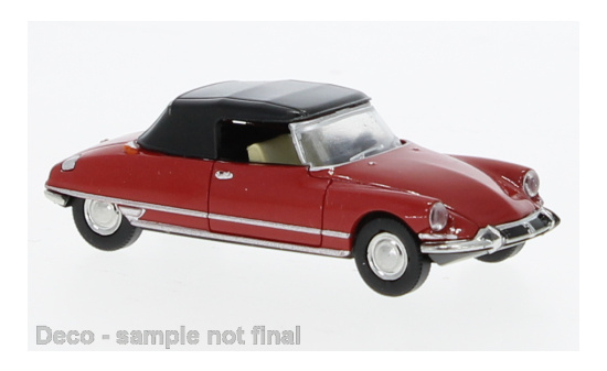 Brekina BRE14230 Citroen DS Cabrio - rot 1:87
