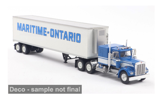Brekina BRE86260 Kenworth W 900 Koffer-SZ - Maritime-Ontario 1:87