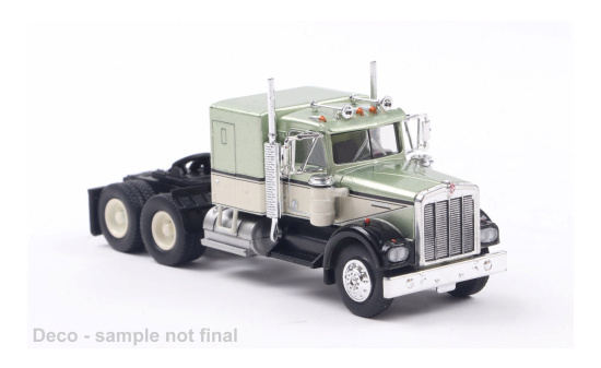 Brekina BRE86252 Kenworth W 900 - grün (Metallic) , schwarz - Vorbestellung 1:87