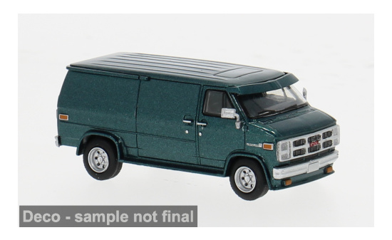 Brekina BRE18251 GMC Vandura - dunkeltürkis (Metallic) 1:87
