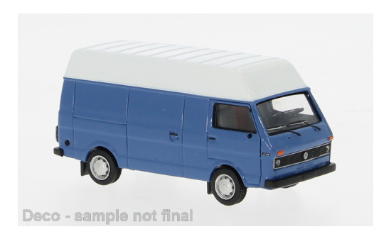 Brekina BRE34956 VW LT Hochraum-Kasten - blau 1:87