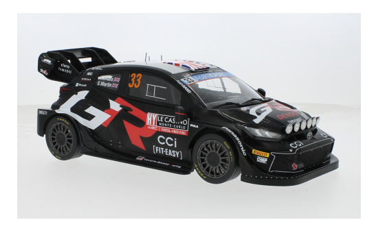 IXO IXO18RMC197.22 Toyota Yaris Rally1 Hybrid - Rallye Monte Carlo - E.Evans - S.Martin 1:18