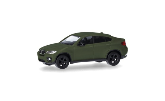 Herpa 024037-005 BMW X6 (E71), mattoliv - Vorbestellung 1:87
