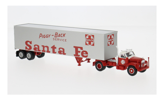 Brekina BRE85983 Mack B 61 Ko-SZ - Santa Fe 1:87