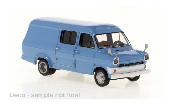 Brekina BRE34165 Ford Transit - hellblau - Vorbestellung 1:87