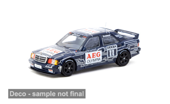 Tarmac TART64G-057-89DTM11 Mercedes 190 E (W201) 2.5-16 EVO 1 - D.Snobeck - Vorbestellung 1:64