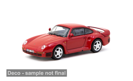Tarmac TART64G-068-RE Porsche 959 - rot - Vorbestellung 1:64