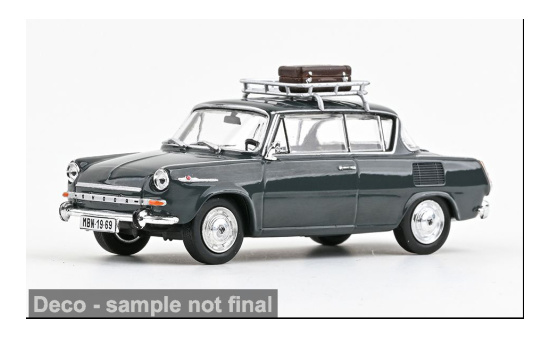 Abrex ABR143AU-721CD Skoda 1100MBX - dunkelgrau - Vorbestellung 1:43