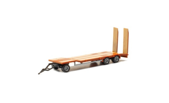 Herpa 076135-008 Goldhofer TU3 Anhänger 3achs, kommunalorange - Vorbestellung 1:87