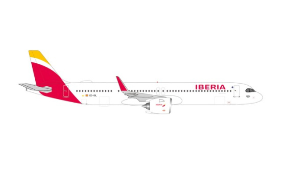 Herpa 538480 Iberia Airbus A321XLR - EC-OIL 