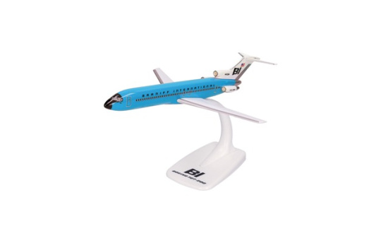 Herpa 613996 Braniff International Boeing 727-200 - Solid New Dark Blue - N403BN - Vorbestellung 1:200