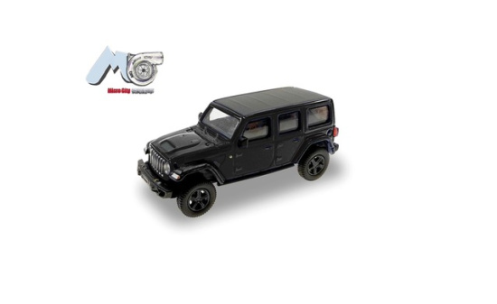 Micro City 87MC000028 MicroCity: Jeep Wrangler, schwarz (ab 2017) - Vorbestellung 1:87