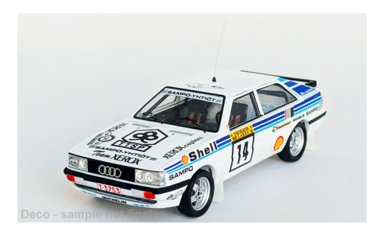 Trofeu TRODSN-292 Audi quattro - 1000 Lakes Rally - L.Lampi - P.Kuukkala - Vorbestellung 1:43