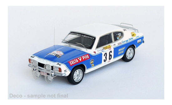 Trofeu TRODSN-291 Ford Capri - Rally Tap - R.Blomme - A.Gianfaldone - Vorbestellung 1:43