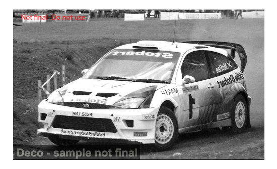 Sun Star SUN43316 Ford Focus RS WRC03 - Pirelli International Rally - C.McRae - Vorbestellung 1:43