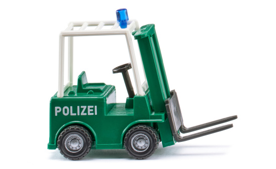 Wiking 117002 Polizei - Gabelstapler 1:87
