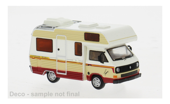 Brekina BRE33976 VW T3 Camper - weiss , hellbeige 1:87