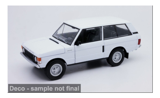 Welly WEL24128WHITE Land Rover Ranger Rover - weiss - Vorbestellung 1:24