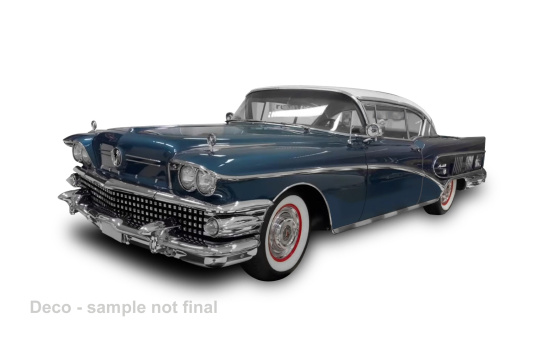 Sun Star SUN4808 Buick Limited Riviera Coupe - dunkelblau - Vorbestellung 1:18