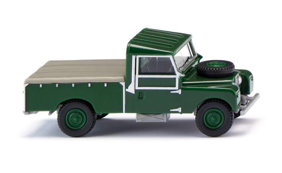 Wiking 010704 Land Rover Pickup - dunkellaubgrün 1:87