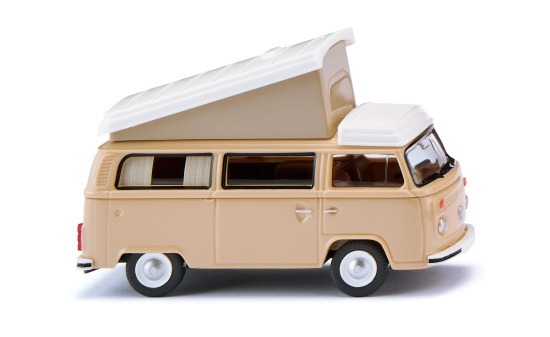 Wiking 031803 VW T2b Campingbus - beige 1:87