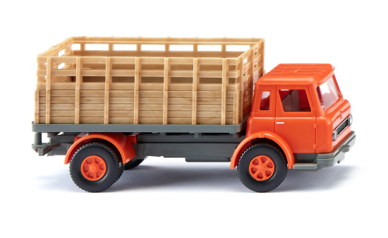 Wiking 044604 Gitteraufbau-Lkw (Int. Harvester) - orange 1:87