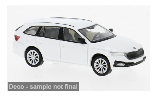 PCX87 PCX870596 Skoda Octavia IV Combi - weiss - Vorbestellung 1:87