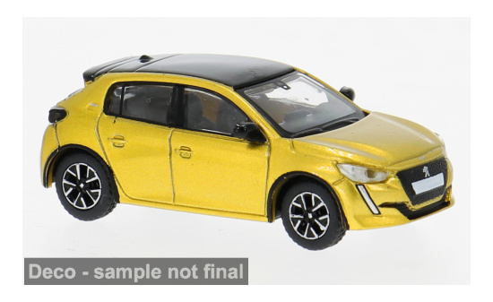 PCX87 PCX870592 Peugeot 208 II - gelb - Vorbestellung 1:87