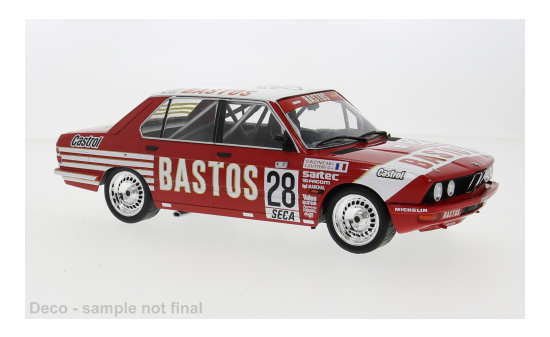 IXO IXO18RMC182B.22 BMW 528i (E28) - 24h Spa - L.Guitteny - G.Bleynie - Vorbestellung 1:18