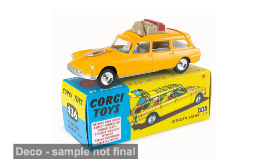Corgi COCCD54321061 Citroen ID 19 Safari - gelb - Vorbestellung 1:48