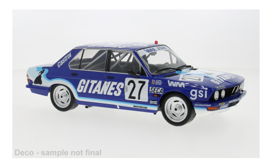 IXO IXO18RMC183B.22 BMW 528i (E28) - 24h Spa - A.Cudini - H.Regout - Vorbestellung 1:18