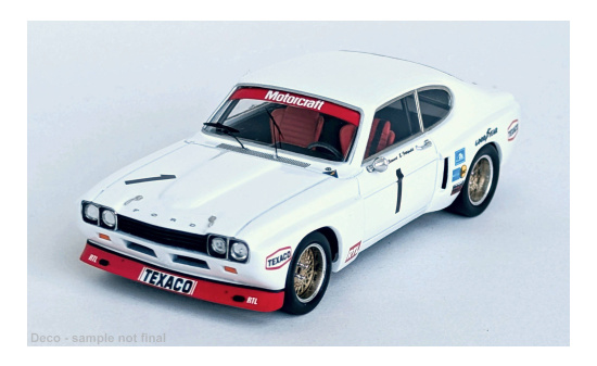 Trofeu TRODSN-301 Ford Capri RS 2600 - 6h Nürburgring - E.Fittipaldi - J.Stewart - Vorbestellung 1:43