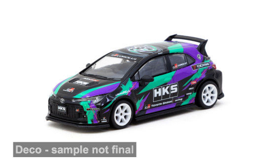 Tarmac TART64G-066-HKS Toyota GR Corolla - HKS - Vorbestellung 1:64