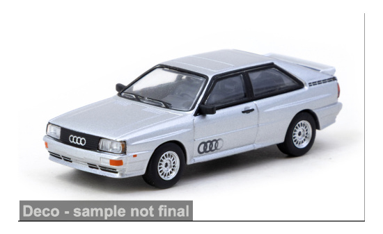Tarmac TART64S-025-SL Audi quattro - silber - Vorbestellung 1:64