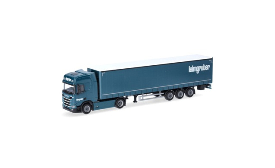 Herpa 958752 Scania CR 20H Gardinenplanensattelzug 