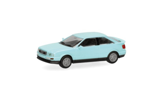 Herpa 029018 Herpa Basic: Audi 90 Coupé, gulfblau - Vorbestellung 1:87