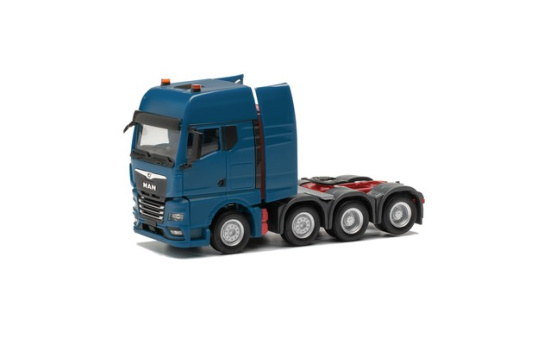 Herpa 316965-003 MAN TGX GX Schwerlastzugmaschine 4achs, enzianblau - Vorbestellung 1:87
