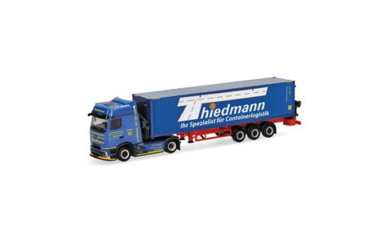 Herpa 319782 Mercedes-Benz Actros L ProCabin Bigspace Container-Seitenlader 