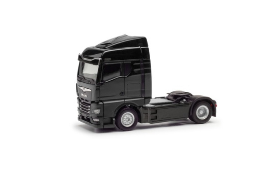 Herpa 320245 MAN eTGX GM Zugmaschine 2achs, schwarz - Vorbestellung 1:87
